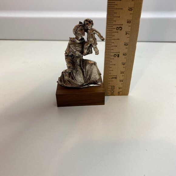VTG St Anthony Figurine Statue Lost Items Found Large 3” Catholic Gift - Picture 8 of 8